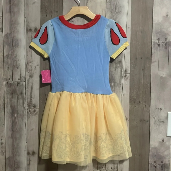 Disney Princess Girls Toddler Cosplay Dress Snow White Yellow size small NEW - Picture 8 of 9